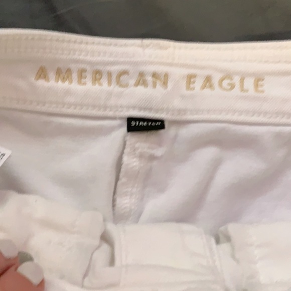 White denim American Eagle’s size, size 4 - Picture 2 of 4